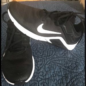 Black Nike shoes